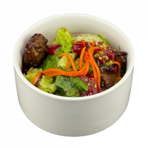 Фотография Салат с куриной печенью