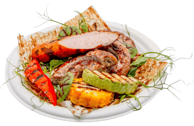 Колбаски гриль ассорти курица-свинина рис.3
