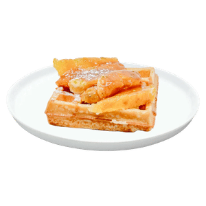 Венская вафля с апельсином в сиропе с нотками кофе и корицей рис.2