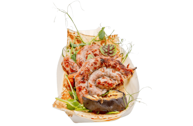 Колбаски гриль ассорти курица-говядина рис.2