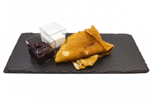 Фотография Блин с соусами в ассортименте