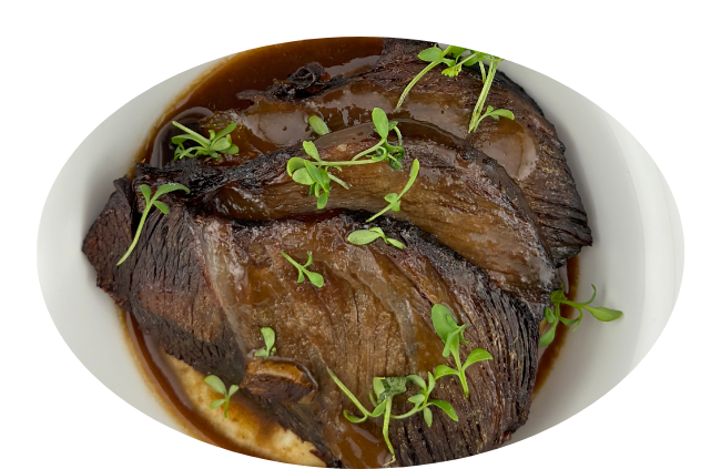 Щечки телячьи с картофельным кремом рис.1