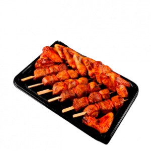 Фотография Брошетт из свиной шеи