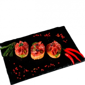 Фотография Брускетта с салями Милано