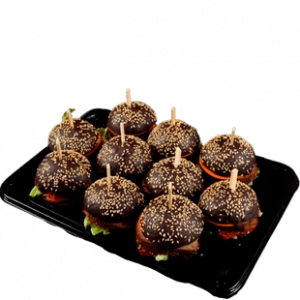 Фотография Мини бургер с говяжьей котлетой