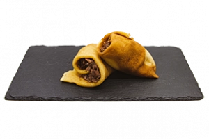 Фотография Блин с говяжьими щечками