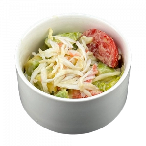 Салат с крабом и авокадо рис.1