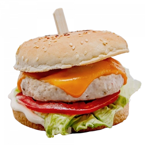 Фотография Бургер курица классик