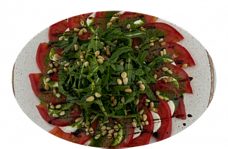 Фотография Капрезе с рукколой