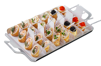 Фотография Канапе Сет Блинный ролл