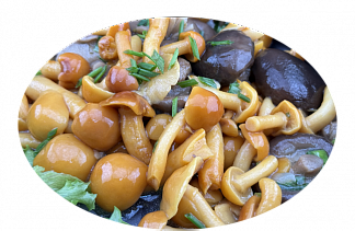 Фотография Грибы маринованные ассорти