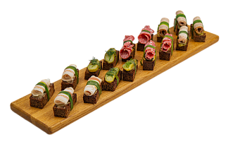 Фотография Канапе сет смелого мужчины