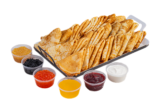 Фотография Сет с блинами 24 c топпингом