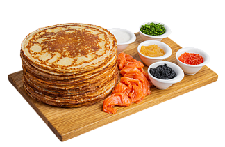 Фотография Сет с блинами Сытное застолье