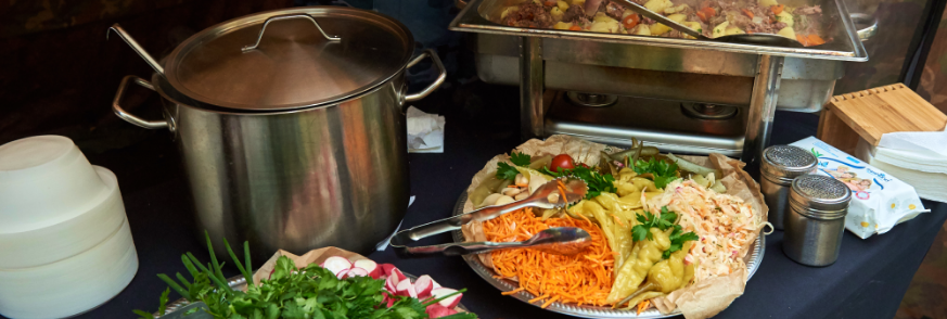 Фотография фуршета