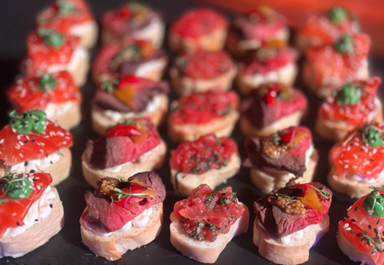 Фотография фуршета