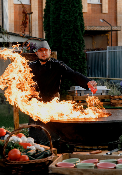 Фотография фуршета