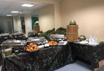 Фотография фуршета