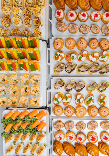 Фотография фуршета